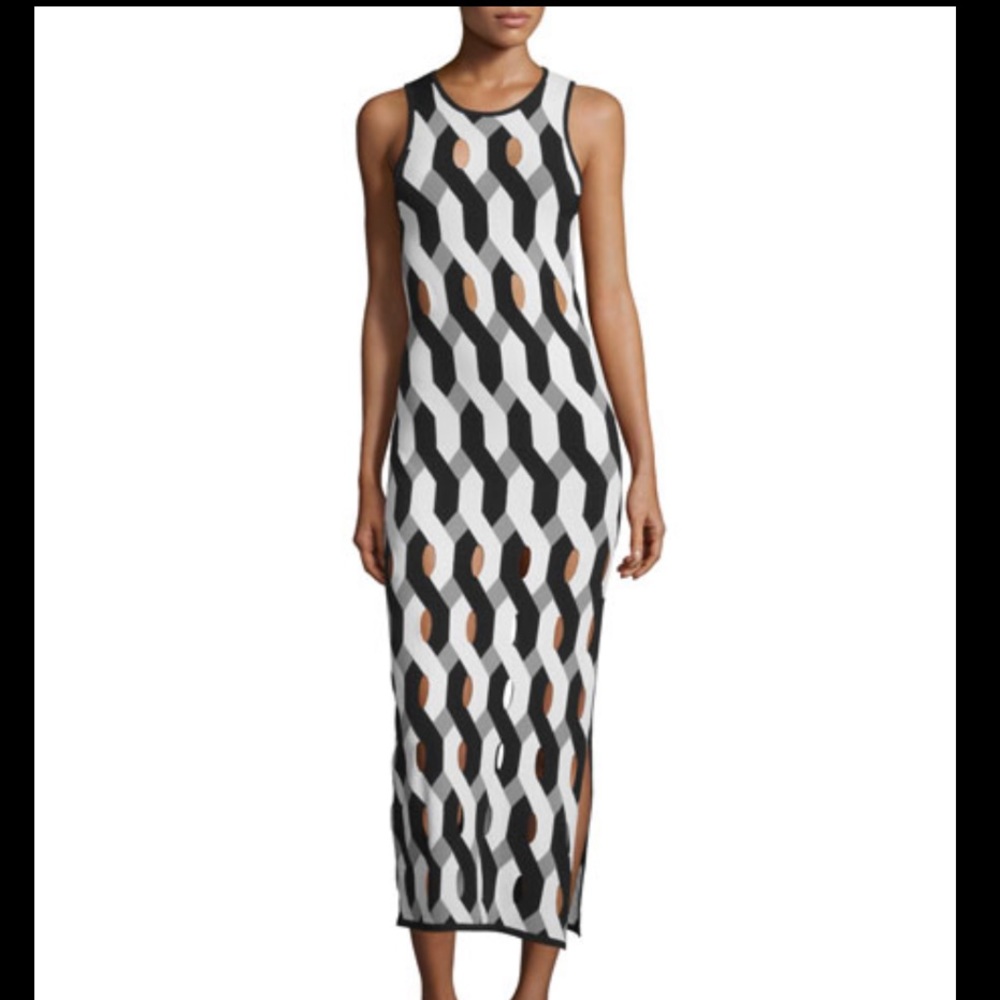 Rag & Bone Olympia Printed Cutout Dress - Picture 4 of 9